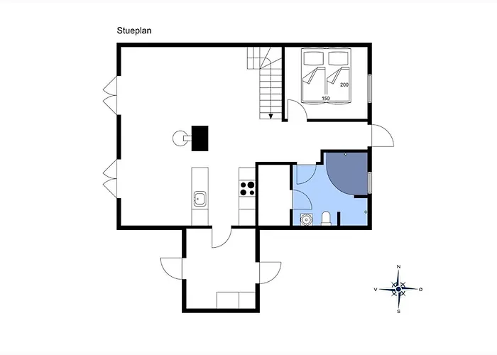 Holiday home Bv298-blavand-horns-bjerge-3-81
